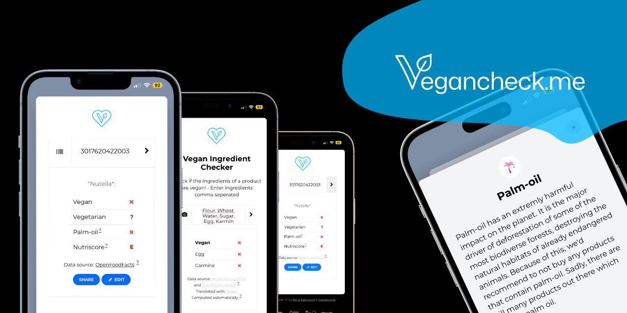 Veganify screenshot
